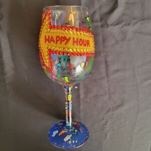 Lolita Happy Hour Wine Glass